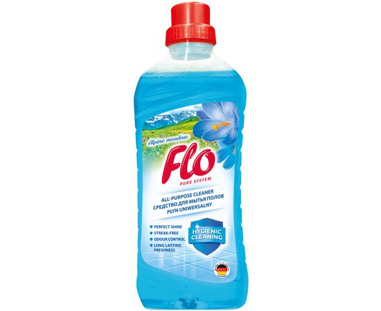 Средство для мытья пола Flo Alpine Meadow Альпийский луг 1 л (5900948239652)
