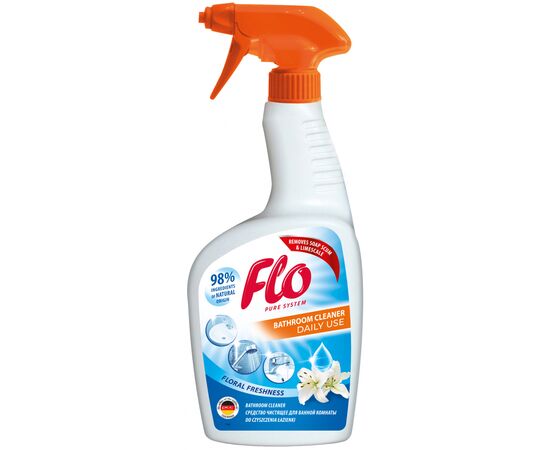 Спрей для чистки ванн Flo Bathroom Cleaner 750 мл (5900948239669)