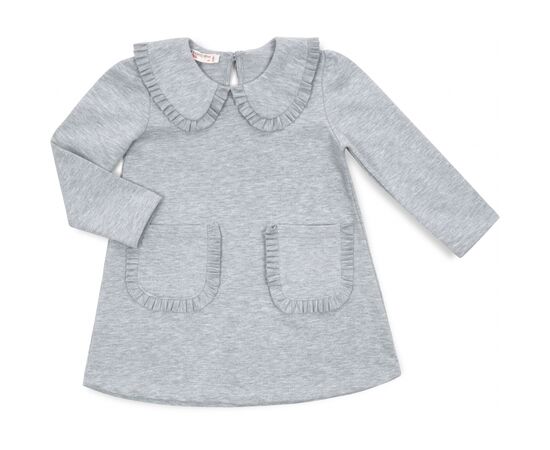 Платье POP FASHION с кармашками (6732-104G-gray)