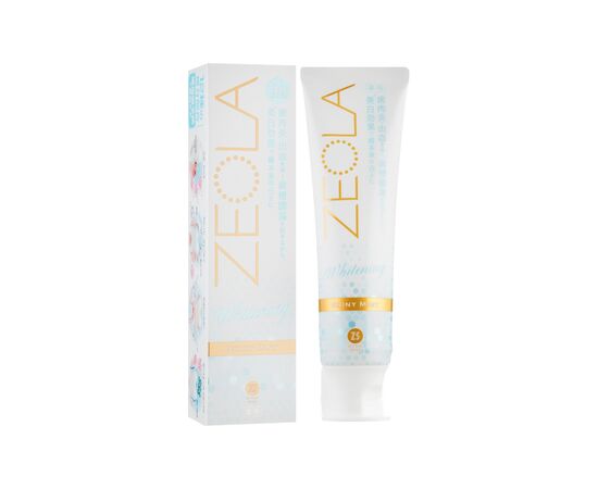 Зубная паста Zettoc Zeola White Shiny Mint Сияющая мята 95 г (4582118954360), изображение 2 Зубная паста Zettoc Zeola White Shiny Mint Сияющая мята 95 г (4582118954360), изображение 2