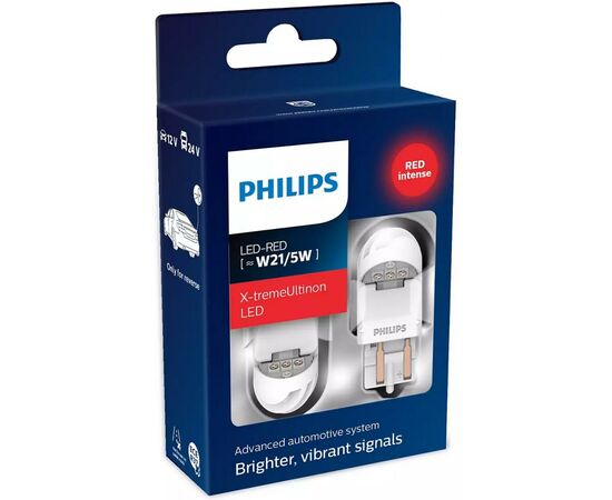Автолампа Philips світлодіодна (11066XURX2), зображення 2
