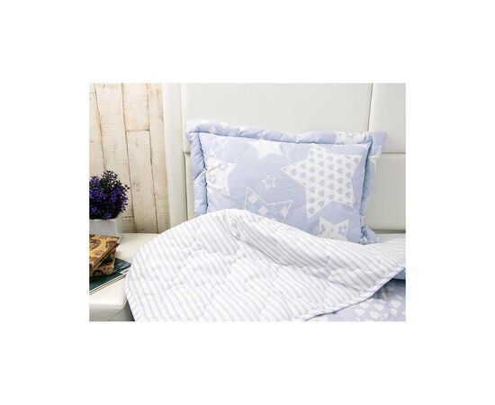 Подушка Руно Силиконовая Blue Star 40х60 см (309.02СЛУ_Blue star), изображение 7 Подушка Руно Силиконовая Blue Star 40х60 см (309.02СЛУ_Blue star), изображение 7