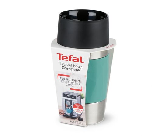 Термокружка Tefal Compact Mug 300 ml Green (N2160310), изображение 9 Термокружка Tefal Compact Mug 300 ml Green (N2160310), изображение 9