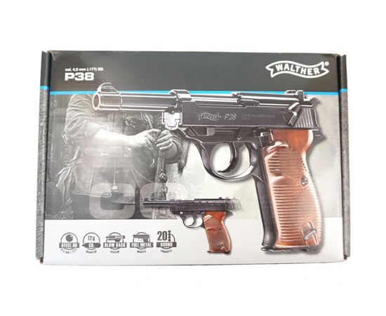 Пневматический пистолет Umarex Walther CP38 Blowback (5.8089), изображение 8 Пневматический пистолет Umarex Walther CP38 Blowback (5.8089), изображение 8