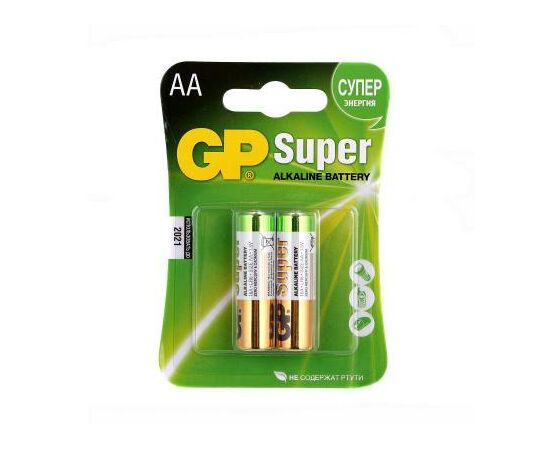 Батарейка Gp AA LR6 Super Alcaline * 2 (15A-U2 / 4891199000027)