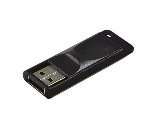USB флеш накопитель Verbatim 32GB Slider Black USB 2.0 (98697), изображение 3 USB флеш накопитель Verbatim 32GB Slider Black USB 2.0 (98697), изображение 3