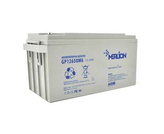 Батарея до ДБЖ Merlion RDC12-65, 12V-65Ah (GP12650M6)
