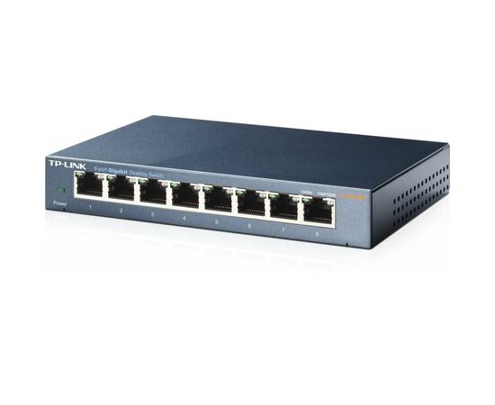 Коммутатор сетевой TP-Link TL-SG108, изображение 3 Коммутатор сетевой TP-Link TL-SG108, изображение 3