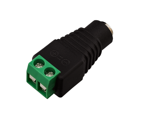 Конектор Greenvision GV-DC female (100 шт) (3588), зображення 2 Конектор Greenvision GV-DC female (100 шт) (3588), зображення 2
