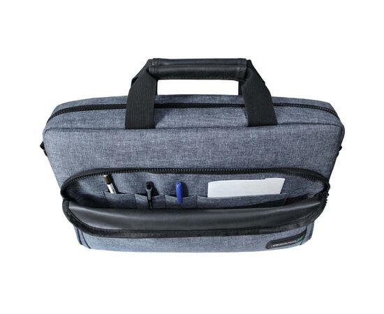 Сумка для ноутбука Grand-X 15.6'' SB-139 Grey (SB-139J), изображение 4 Сумка для ноутбука Grand-X 15.6'' SB-139 Grey (SB-139J), изображение 4