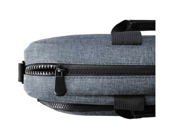 Сумка для ноутбука Grand-X 15.6'' SB-139 Grey (SB-139J), изображение 5 Сумка для ноутбука Grand-X 15.6'' SB-139 Grey (SB-139J), изображение 5