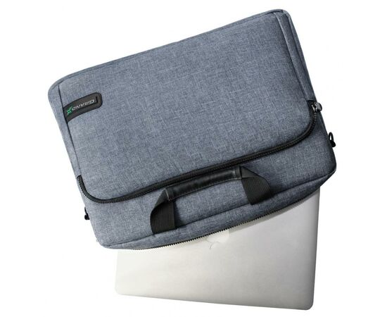 Сумка для ноутбука Grand-X 15.6'' SB-139 Grey (SB-139J), изображение 6 Сумка для ноутбука Grand-X 15.6'' SB-139 Grey (SB-139J), изображение 6