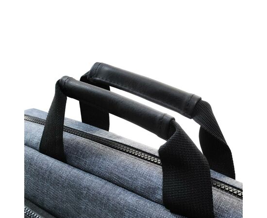 Сумка для ноутбука Grand-X 15.6'' SB-139 Grey (SB-139J), изображение 7 Сумка для ноутбука Grand-X 15.6'' SB-139 Grey (SB-139J), изображение 7