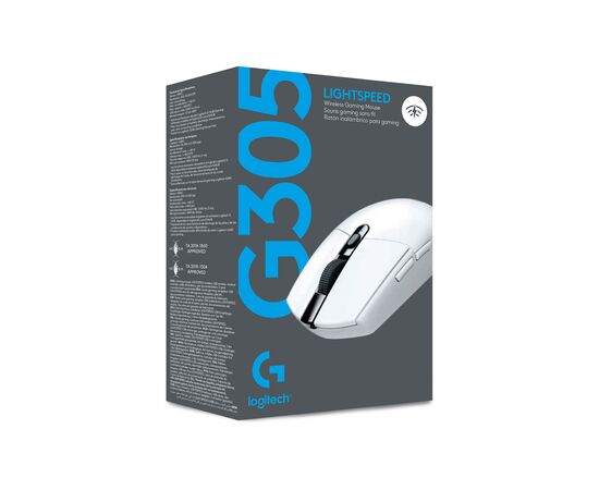Мышка Logitech G305 Lightspeed White (910-005291), изображение 10 Мышка Logitech G305 Lightspeed White (910-005291), изображение 10