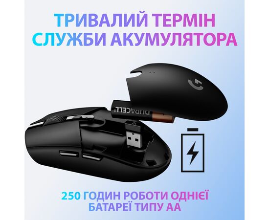 Мышка Logitech G305 Lightspeed White (910-005291), изображение 4 Мышка Logitech G305 Lightspeed White (910-005291), изображение 4