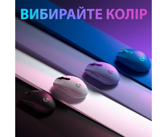 Мышка Logitech G305 Lightspeed White (910-005291), изображение 9 Мышка Logitech G305 Lightspeed White (910-005291), изображение 9