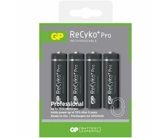 Аккумулятор Gp AA 210AAHCBE-2GBE4 ReCyko+Pro Professional 2100 mAh * 4 (210AAHCBE / 4891199089190)