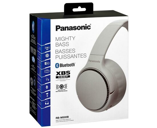 Наушники Panasonic RB-M500BGE-C Beige (RB-M500BGE-C), изображение 4 Наушники Panasonic RB-M500BGE-C Beige (RB-M500BGE-C), изображение 4