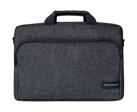Сумка для ноутбука Grand-X 15.6'' SB-139 Dark Grey (SB-139D), изображение 2 Сумка для ноутбука Grand-X 15.6'' SB-139 Dark Grey (SB-139D), изображение 2