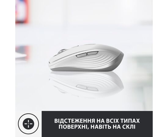 Мишка Logitech MX Anywhere 3 for Mac Pale Grey (910-005991), зображення 4 Мишка Logitech MX Anywhere 3 for Mac Pale Grey (910-005991), зображення 4