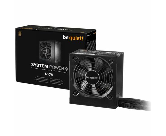 Блок питания Be quiet! 500W System Power 9 (BN246), изображение 3 Блок питания Be quiet! 500W System Power 9 (BN246), изображение 3