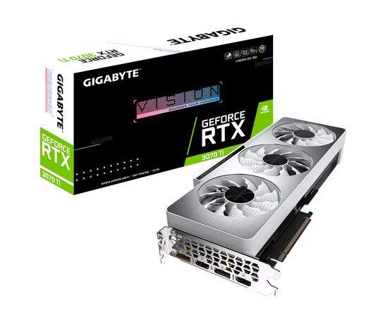 Відеокарта GIGABYTE GeForce RTX3070 Ti 8Gb VISION OC (GV-N307TVISION OC-8GD)