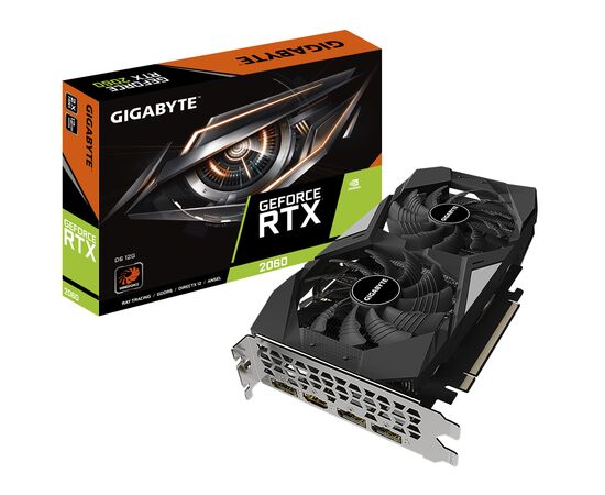Відеокарта GeForce RTX2060 12Gb GIGABYTE (GV-N2060D6-12GD)
