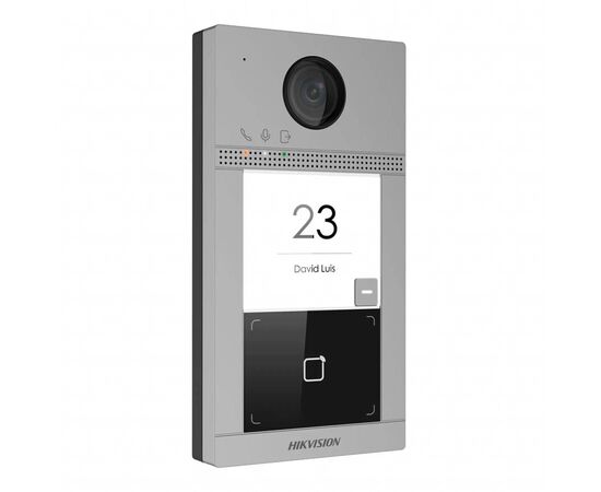 Вызывная панель Hikvision DS-KV8113-WME1(B)/Flush, изображение 2 Вызывная панель Hikvision DS-KV8113-WME1(B)/Flush, изображение 2