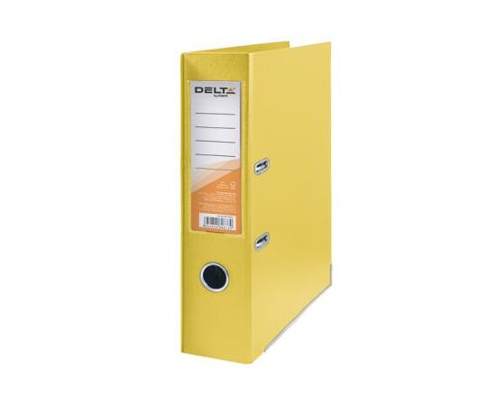 Папка - регистратор Delta by Axent double-sided PP 7,5 cм, disassembled, yellow (D1712-08P)