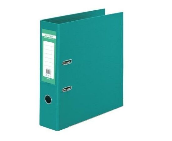 Папка - регистратор Buromax А4 double sided, 70мм, PP, turquoise, built-up (BM.3001-06c)