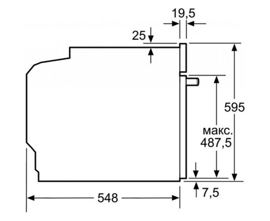 Духова шафа Bosch HBJ558YW0Q, зображення 3 Духова шафа Bosch HBJ558YW0Q, зображення 3
