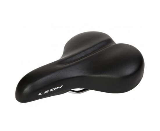 Сідло Velotrade комфортное 262*195 черный K.San YBT-7803 c logo LEON (SAD-343)