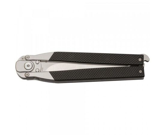 Нож Artisan Kinetic Balisong, D2, G10 Flat black (1823PL-BKF), изображение 3 Нож Artisan Kinetic Balisong, D2, G10 Flat black (1823PL-BKF), изображение 3