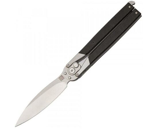 Нож Artisan Kinetic Balisong, D2, G10 Flat black (1823PL-BKF)