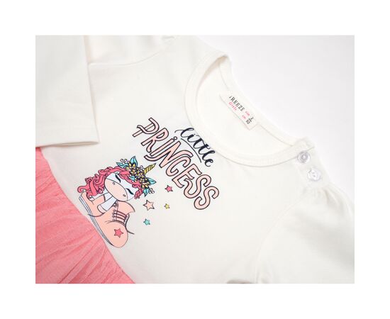 Платье Breeze с фатиновой юбкой с единорогом (16814-92G-pink), изображение 3 Платье Breeze с фатиновой юбкой с единорогом (16814-92G-pink), изображение 3