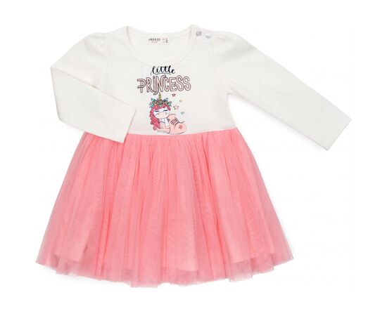 Платье Breeze с фатиновой юбкой с единорогом (16814-92G-pink)