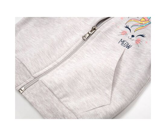 Кофта Breeze на молнии с капюшоном (16948-92G-beige), изображение 4