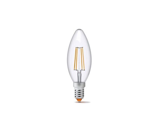 Лампочка TITANUM LED Filament C37FD 4W E14 4100K (VL-C37FD-04144)