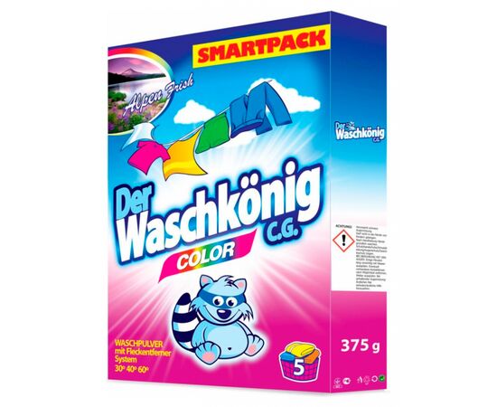 Стиральный порошок Waschkonig Color 375 г (4260353550614)