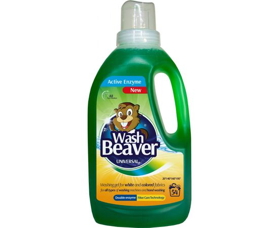 Гель для стирки Wash Beaver Universal 1.62 л (4820203060757)