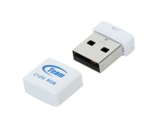 USB флеш накопитель Team 8GB C12G White USB 2.0 (TC12G8GW01), изображение 3 USB флеш накопитель Team 8GB C12G White USB 2.0 (TC12G8GW01), изображение 3