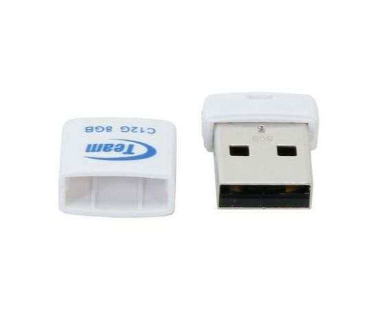 USB флеш накопитель Team 8GB C12G White USB 2.0 (TC12G8GW01), изображение 4 USB флеш накопитель Team 8GB C12G White USB 2.0 (TC12G8GW01), изображение 4