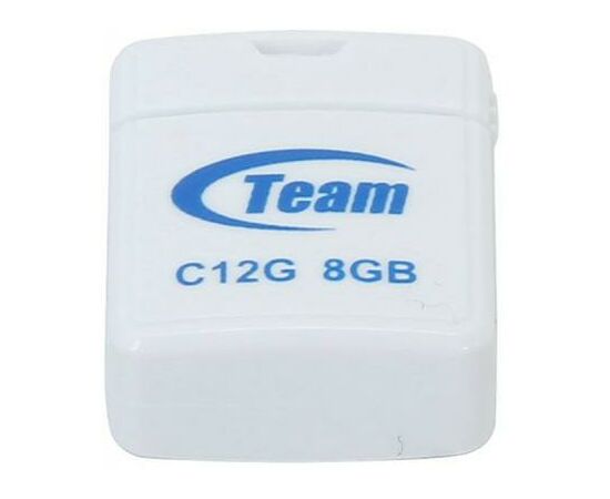 USB флеш накопитель Team 8GB C12G White USB 2.0 (TC12G8GW01)