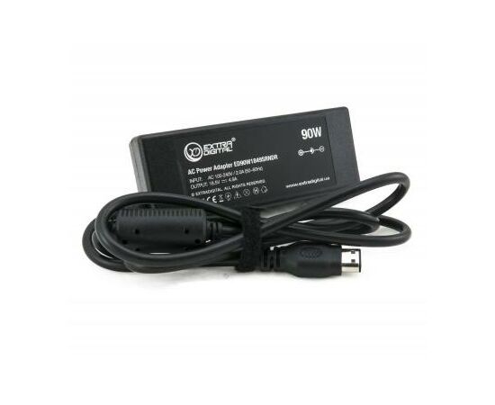 Блок питания к ноутбуку Extradigital HP 18.5V, 4.9A, 90W (oval) (PSH3838)