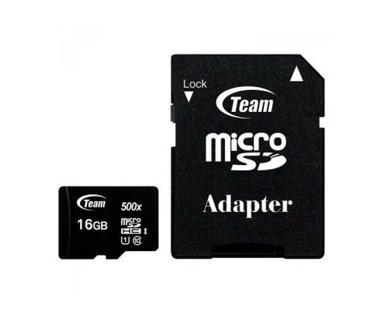 Карта пам'яті Team 16GB microSD class 10 UHS-I (TUSDH16GCL10U03)