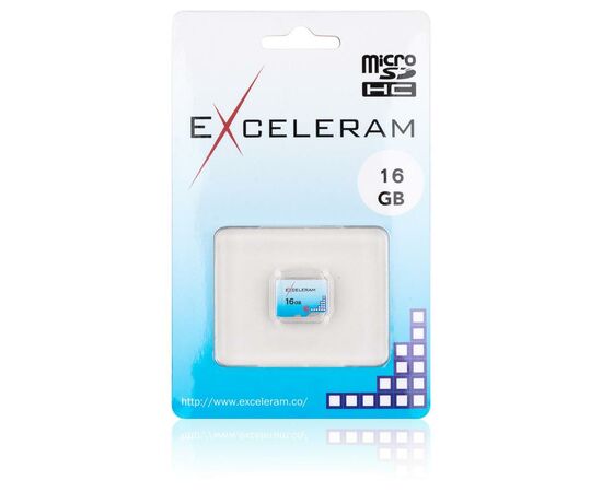 Карта памяти eXceleram 16GB microSD class 10 Color series (EMSD0003), изображение 2 Карта памяти eXceleram 16GB microSD class 10 Color series (EMSD0003), изображение 2