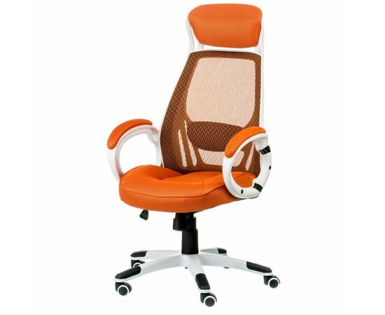 Офисное кресло Special4You Briz orange/white (000002193)