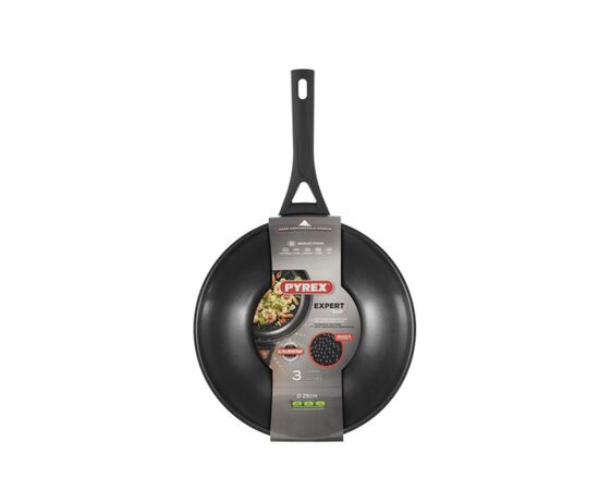 Сковорода Pyrex Expert Touch Wok 28 см (ET28BWX), зображення 3 Сковорода Pyrex Expert Touch Wok 28 см (ET28BWX), зображення 3