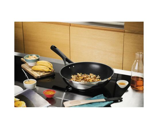 Сковорода Pyrex Expert Touch Wok 28 см (ET28BWX), зображення 4 Сковорода Pyrex Expert Touch Wok 28 см (ET28BWX), зображення 4