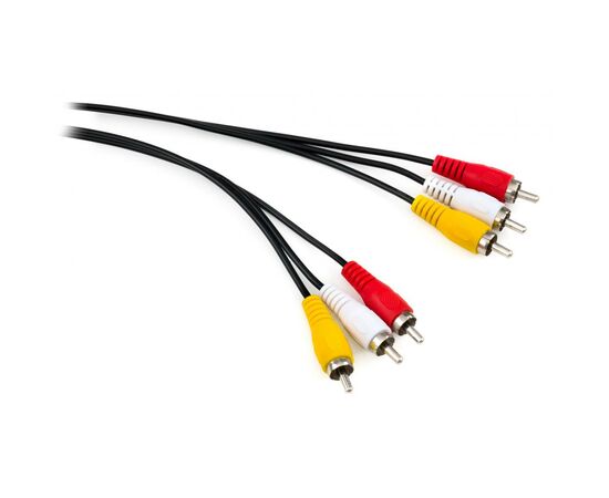 Кабель мультимедийный 3RCA to 3RCA 1.8m Vinga (VCP3RCA1.8)